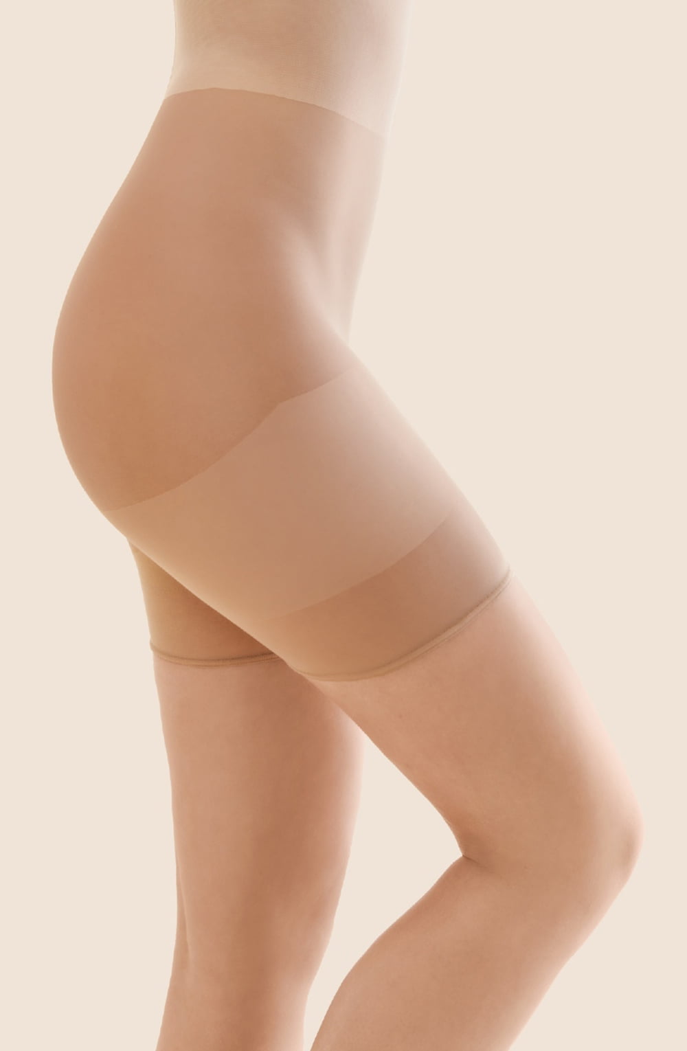 Elegant Beige Thigh Bands - Luxurious Gabriella Xenia 989 Panties for Refined Style
