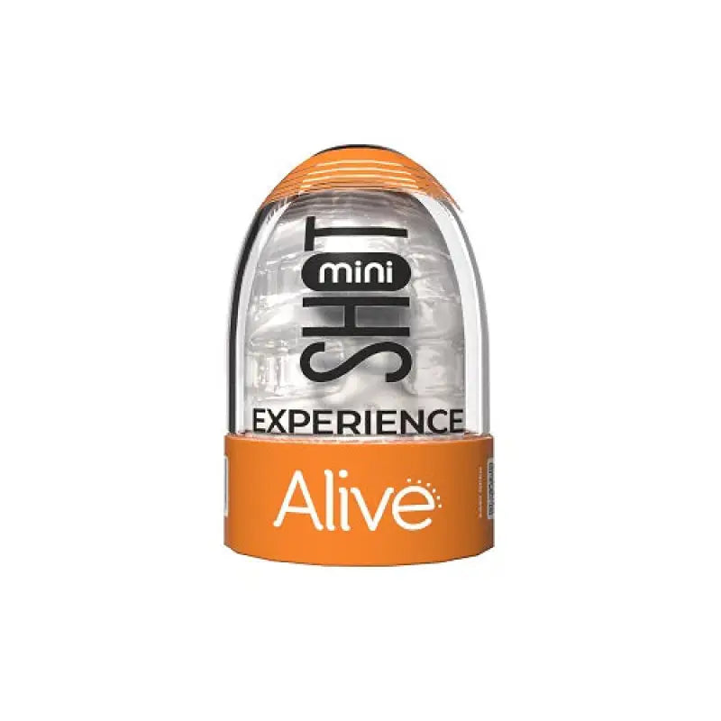 Alive Shot Mini Masturbator Transparent - Male Sex Toys