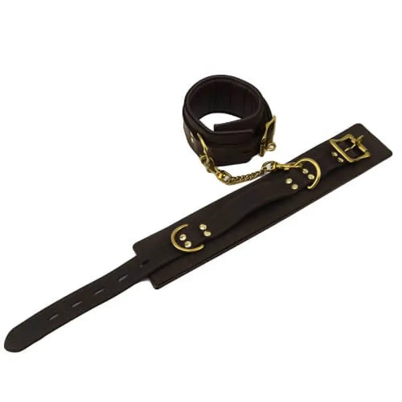 BOUND Nubuck Leather Ankle Restraints Bondage Gear