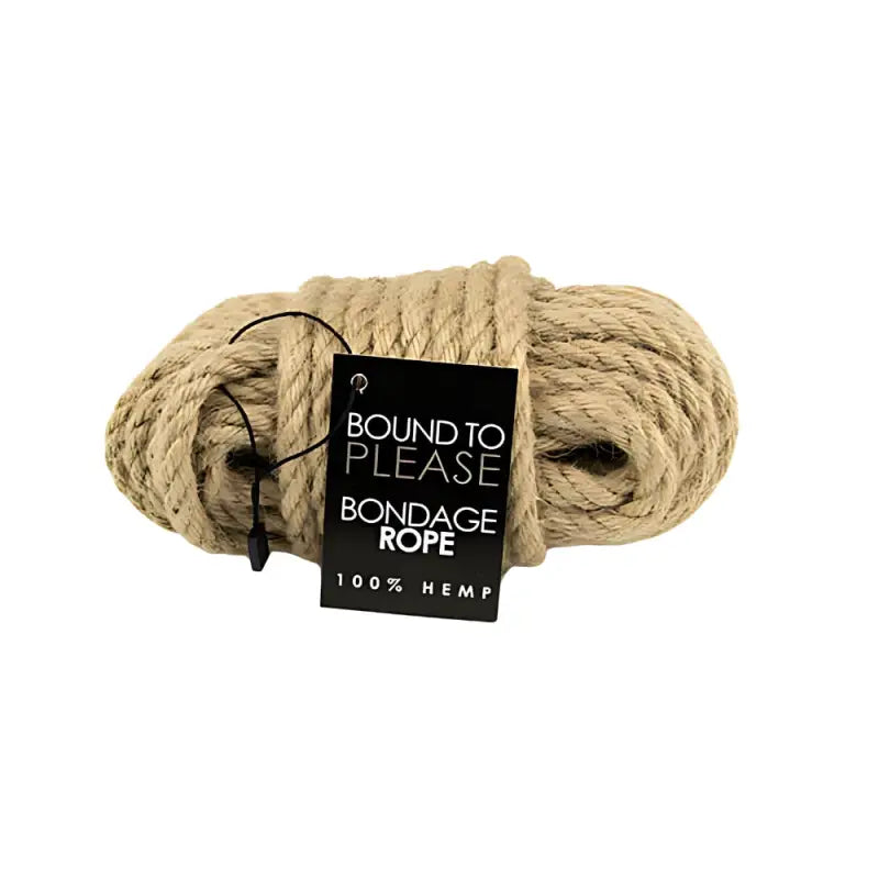 Bound to Please Bondage Rope Hemp Bondage Gear