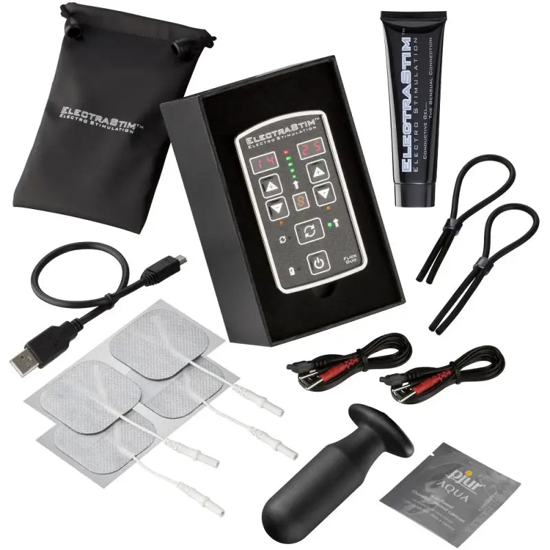 ElectraStim Flick Duo Stimulator Multi-Pack EM80-M - Bondage Gear