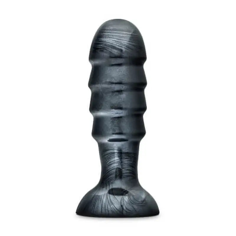 Jet Bruiser Large Ridged Butt Plug 7.5 Inches - Anal Sex Toys