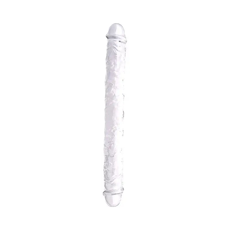 Loving Joy 15 Inch Double Ended Dildo Clear - Dildos