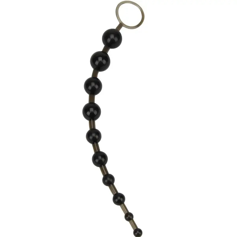 Loving Joy Anal Love Beads Black - Anal Sex Toys