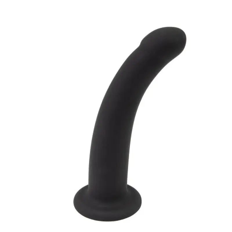 Loving Joy Curved 5 Inch Silicone Dildo with Suction Cup - Dildos