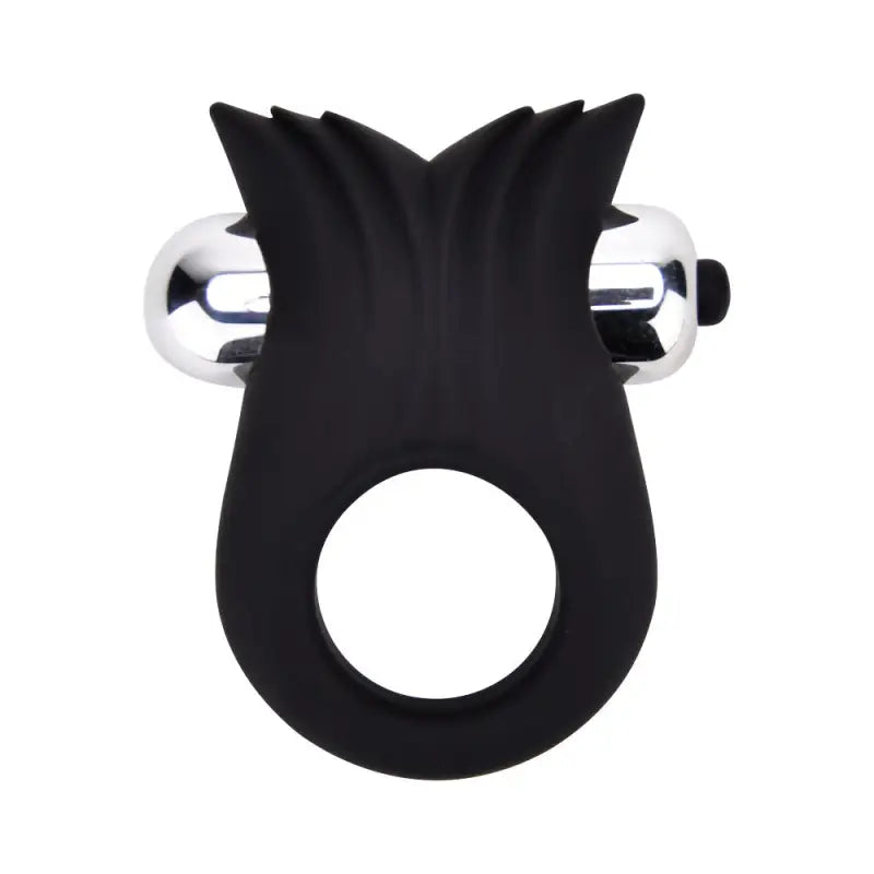 Loving Joy Silicone Vibrating Textured Cock Ring Male Sex Toys
