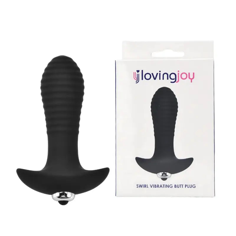 Loving Joy Swirl 7 Function Vibrating Butt Plug - Anal Sex Toys