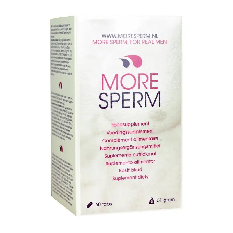 More Sperm Production Tablets (60 Pack) Essentials