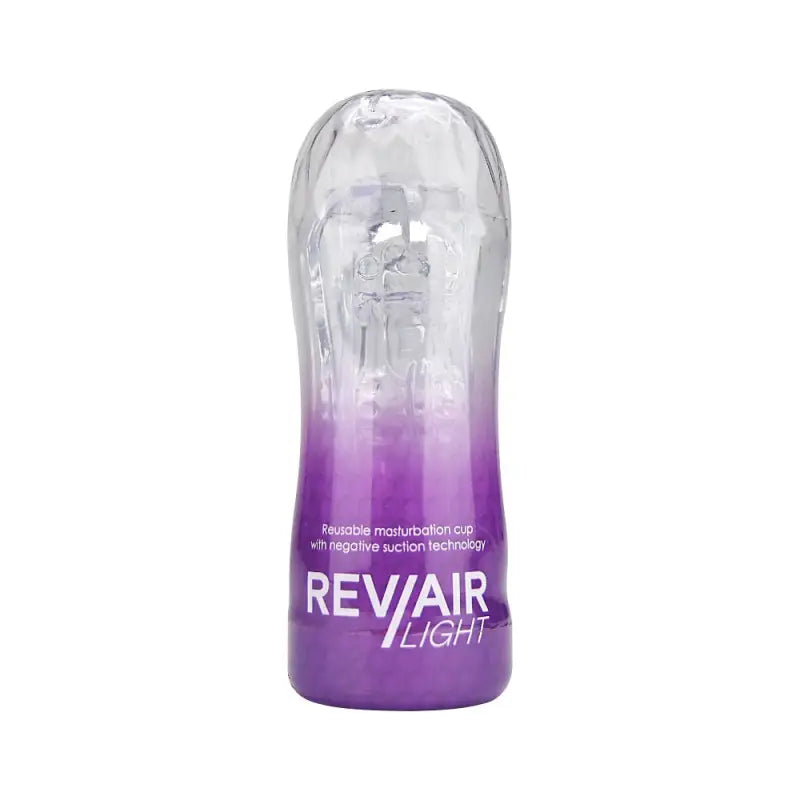 Rev Air Light Reusable Masturbation Cup Male Sex Toys
