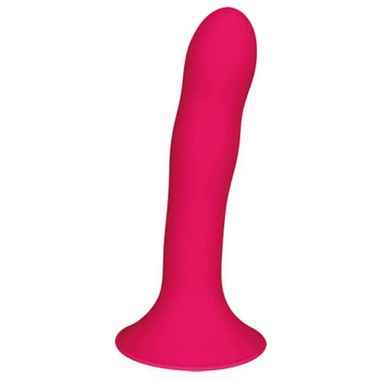 Adrien Lastic Cushioned Core Suction Cup Slim Silicone Dildo 6.8 Inch - Dildos