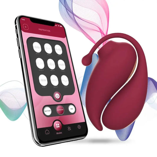 Adrien Lastic Inspiration Clitoral Suction Stimulator and Vibrating Egg - Vibrators