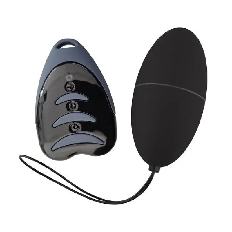 Alive 10 Function Remote Controlled Magic Egg 3.0 Black - Vibrators
