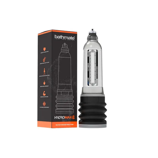 Bathmate Hydromax 8 Penis Pump Clear Male Sex Toys