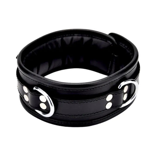 BOUND Leather Collar Bondage Gear