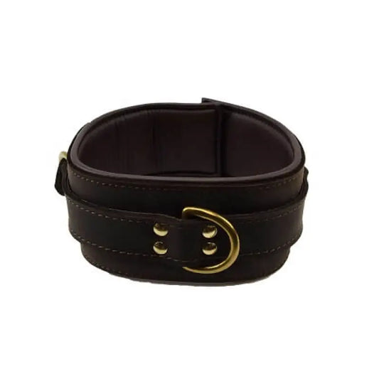 BOUND Nubuck Leather Collar Bondage Gear