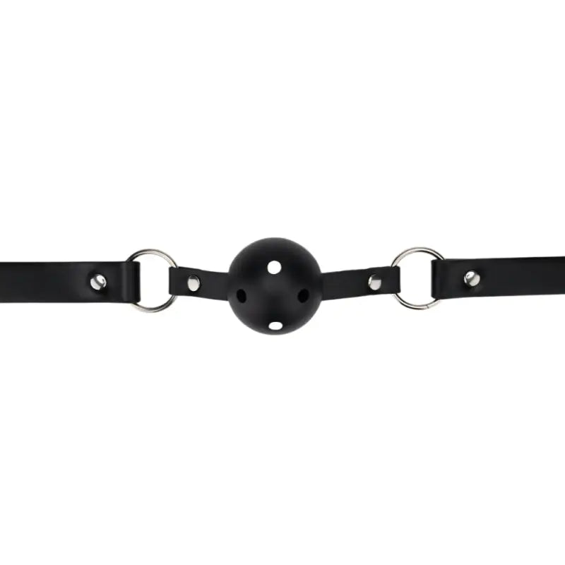 Bound to Play Breathable Ball Gag Black - Bondage Gear