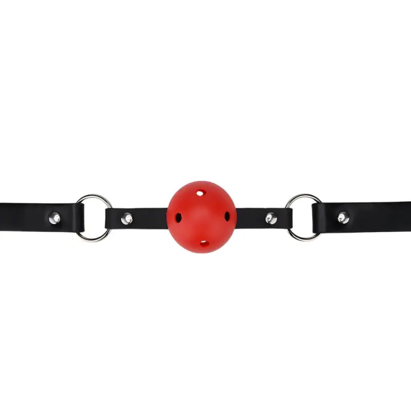 Bound to Play Breathable Ball Gag Red - Bondage Gear