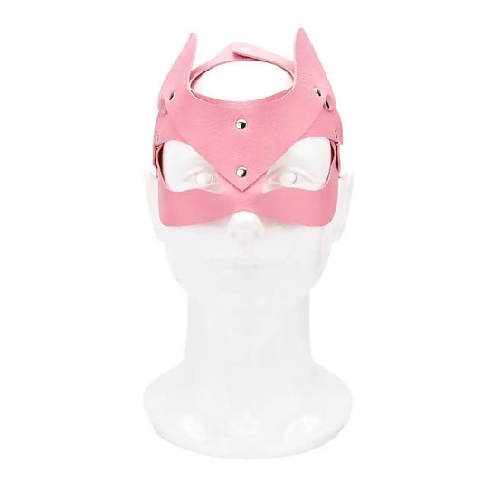 Bound to Play Kitty Cat Face Mask Pink Bondage Gear