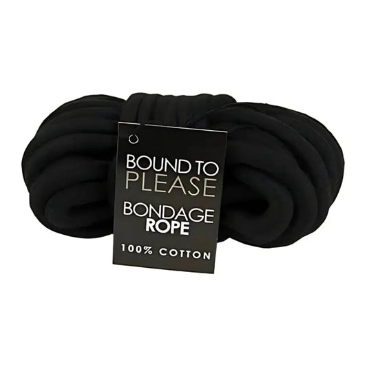 Bound to Please Bondage Rope Black Bondage Gear