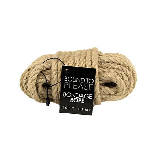 Bound to Please Bondage Rope Hemp Bondage Gear