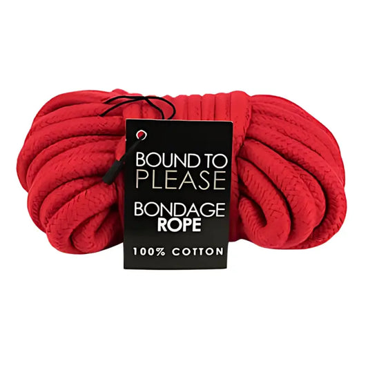 Bound to Please Bondage Rope Red Bondage Gear