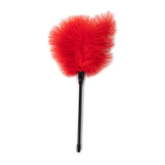Bound to Please Feather Tickler Red Bondage Gear