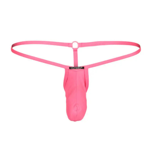 C4M Loopstring Pouch Neon Coral L/XL - Sexy Lingerie