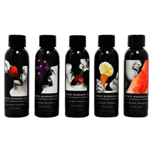Earthly Body Edible Massage Oil 2oz Cherry Essentials