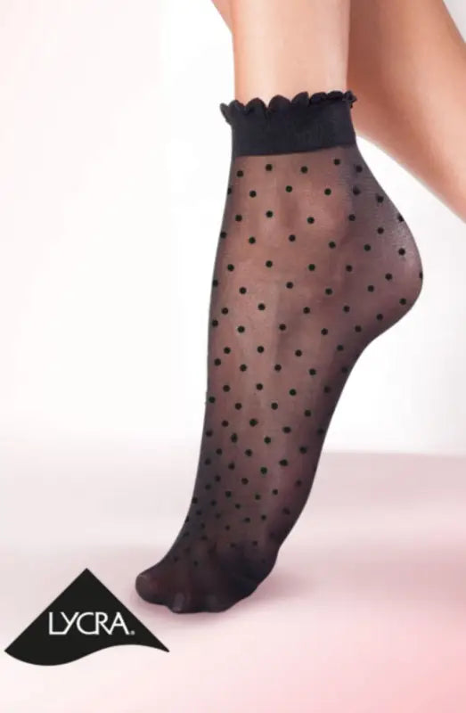 Gabriella Puntina 616 Socks Black - Black / One Size