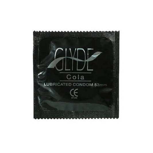 Glyde Ultra Cola Flavour Vegan Condoms 100 Bulk Pack - Essentials