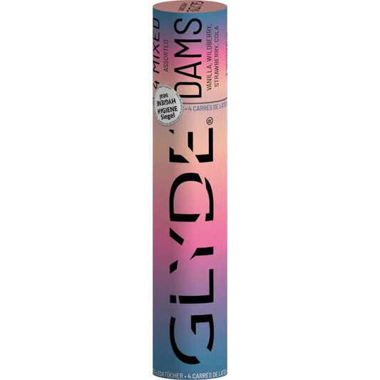 Glyde Vegan Dams Mixed Flavour 4 Pack - Essentials
