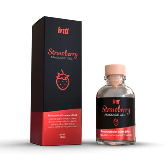 Intt Massage Gel Strawberry Flavour - Essentials