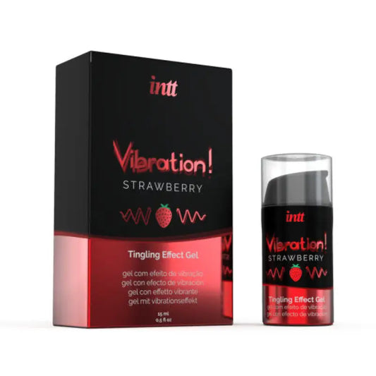 Intt Vibration Strawberry Flavour Liquid Vibrator - Essentials