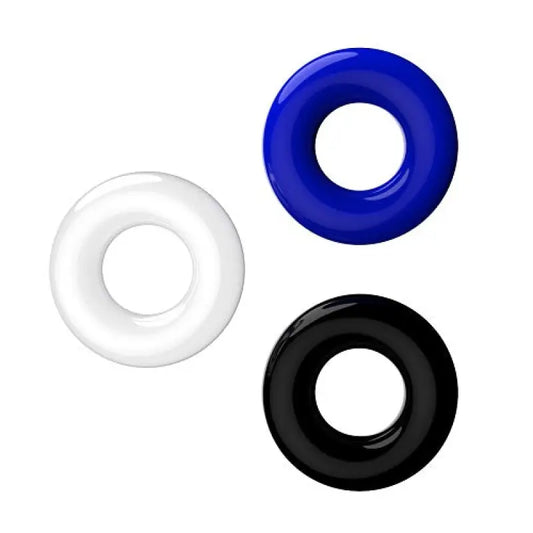 JoyRings Doughnut Cock Rings (3 Pack) Sex Toys