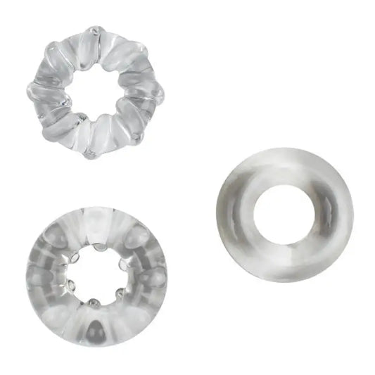 JoyRings Enhancement Cock Ring Set (3 Pack) Sex Toys