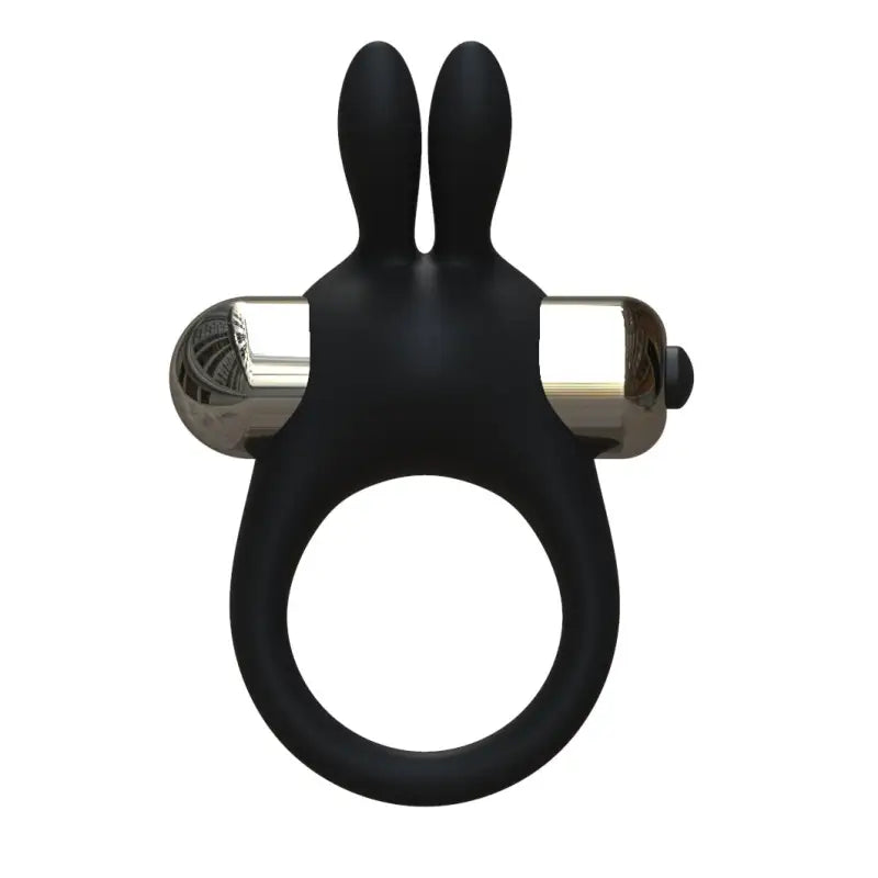 JoyRings Silicone Rabbit Vibrating Cock Ring - Sex Toys