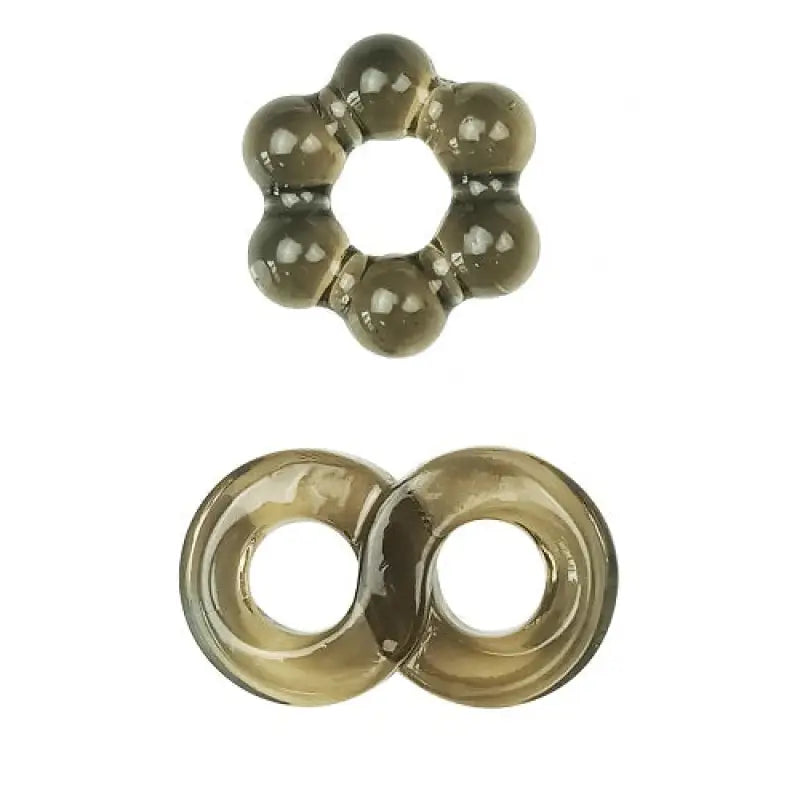 JoyRings Stamina Cock Ring Set (2 Pack) Sex Toys
