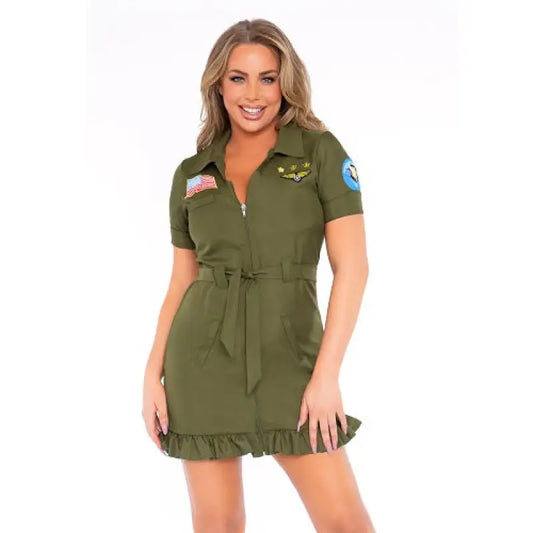 Leg Avenue Top Gun Costume Medium - Sexy Lingerie