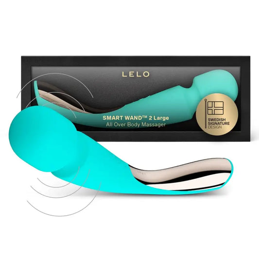 LELO Smart Wand 2 Large Aqua - Vibrators