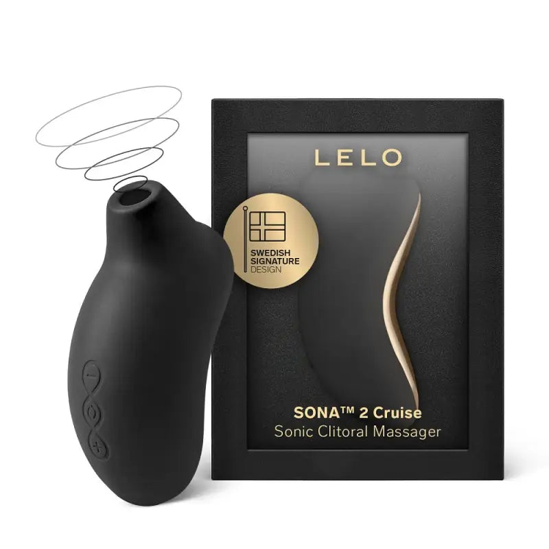 LELO SONA 2 Cruise Clitoral Massager Black - Vibrators