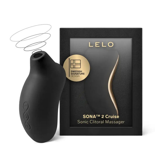 LELO SONA 2 Cruise Clitoral Massager Black Vibrators