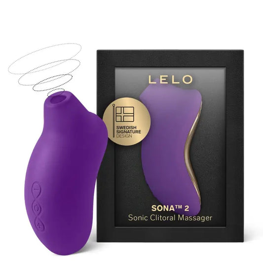 LELO SONA 2 Sonic Clitoral Massager Purple Vibrators