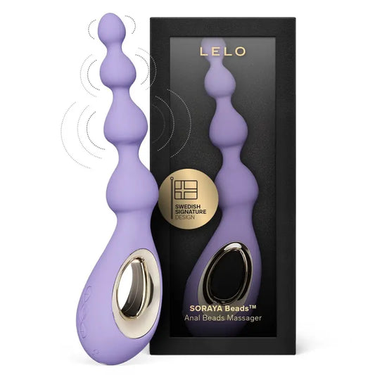 LELO Soraya Anal Beads Violet Dusk - Anal Sex Toys