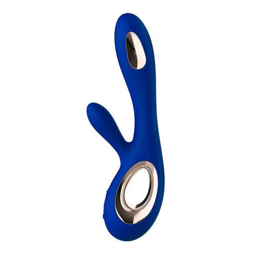 Lelo Soraya Wave Dual Action Vibrator Midnight Blue - Vibrators