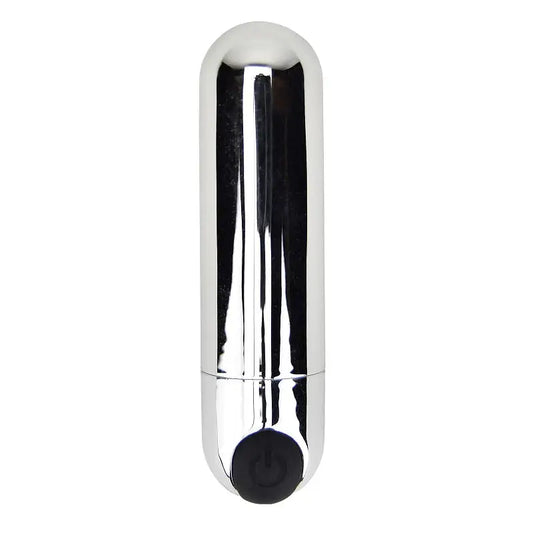 Loving Joy 10 Function Rechargeable Bullet Vibrator Silver Vibrators
