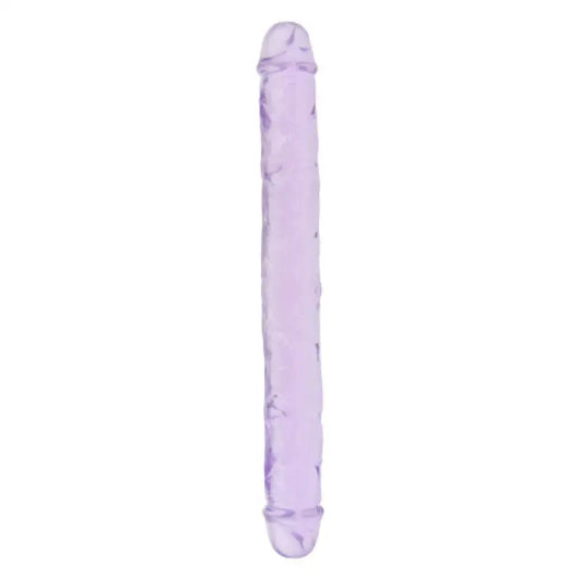 Loving Joy 12 Inch Double Dildo Purple - Dildos