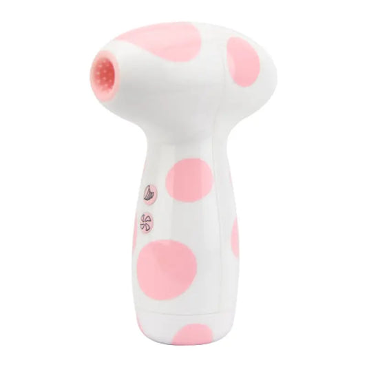 Loving Joy 2 in 1 Suction Vibrator Jumbo Dot - Vibrators