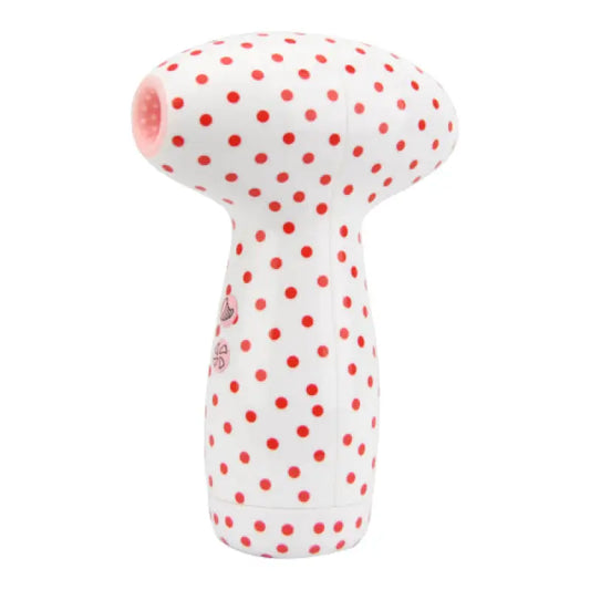 Loving Joy 2 in 1 Suction Vibrator Polka Dot - Vibrators