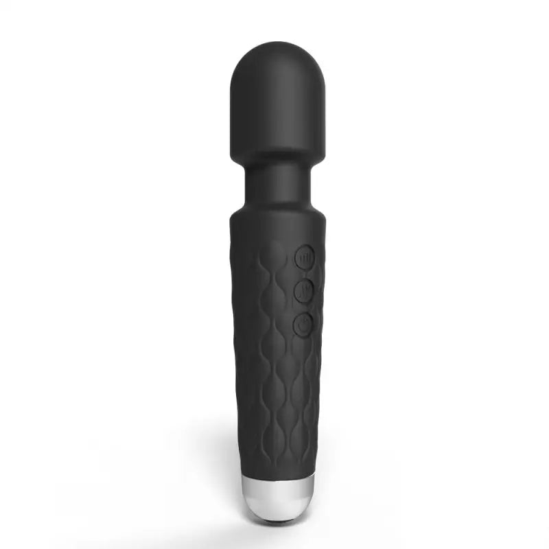 Loving Joy 20 Function Wand Vibrator Black Vibrators