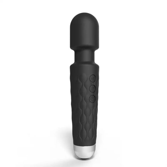 Loving Joy 20 Function Wand Vibrator Black Vibrators